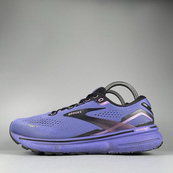 Brooks Ghost 15 Women’s 8 B Purple Running Shoes Athletic Sneakers Comfort GUC - Picture 1 of 9